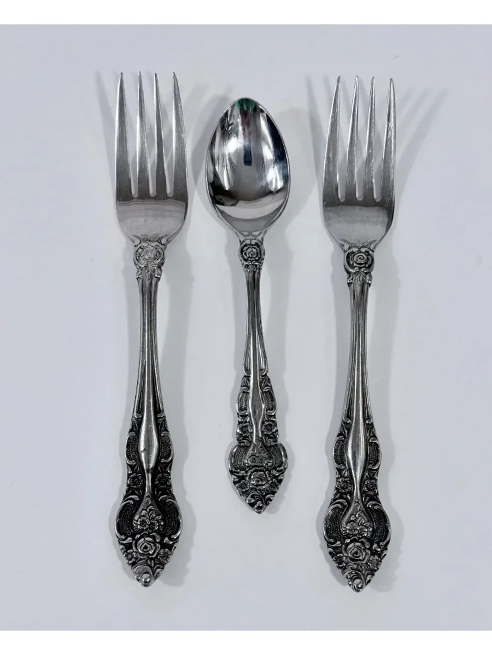 Vintage Oneida Michelangelo Replacement Flatware Dinner Forks & Teaspoon Stainle
